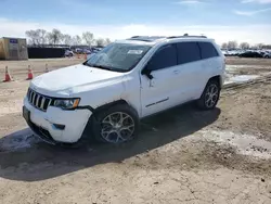 Salvage cars for sale at Pekin, IL auction: 2018 Jeep Grand Cherokee Limited