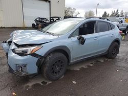 Salvage cars for sale from Copart Woodburn, OR: 2019 Subaru Crosstrek Limited