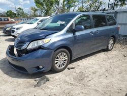 Toyota salvage cars for sale: 2015 Toyota Sienna XLE