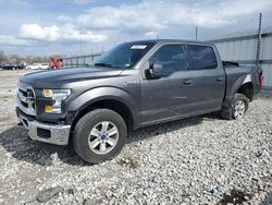 Salvage trucks for sale at Cahokia Heights, IL auction: 2016 Ford F150 Supercrew