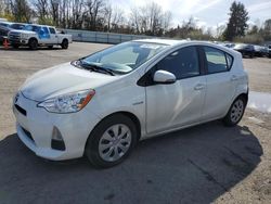 Salvage cars for sale at Portland, OR auction: 2014 Toyota Prius C