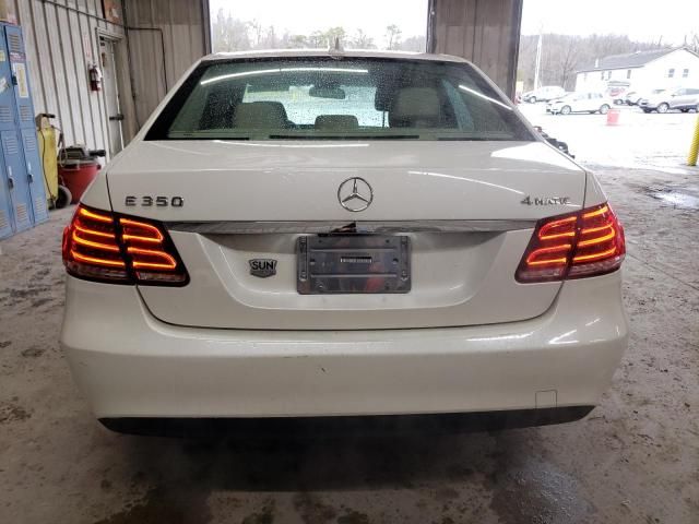 2014 Mercedes-Benz E 350 4matic