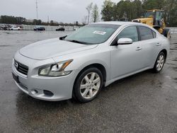 Salvage cars for sale at Dunn, NC auction: 2014 Nissan Maxima S