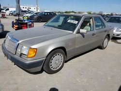 Salvage cars for sale from Copart Grand Prairie, TX: 1992 Mercedes-Benz 300 E