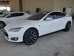 Salvage cars for sale from Copart Homestead, FL: 2013 Tesla Model S