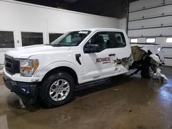 Salvage cars for sale at Blaine, MN auction: 2021 Ford F150 Super Cab