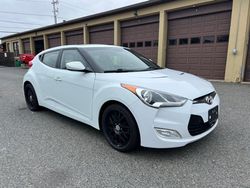 Salvage cars for sale at North Billerica, MA auction: 2013 Hyundai Veloster