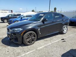 Salvage cars for sale from Copart Van Nuys, CA: 2018 BMW X6 M