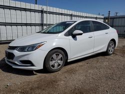Salvage cars for sale at Mercedes, TX auction: 2017 Chevrolet Cruze LS