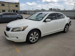 Salvage cars for sale at Wilmer, TX auction: 2009 Honda Accord EXL