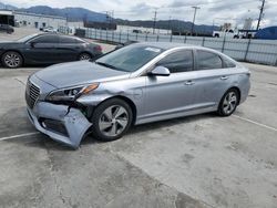 Salvage cars for sale at Sun Valley, CA auction: 2016 Hyundai Sonata PLUG-IN Hybrid