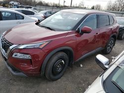 Salvage cars for sale at Hillsborough, NJ auction: 2021 Nissan Rogue SV