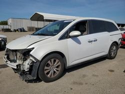 Salvage cars for sale at Fresno, CA auction: 2014 Honda Odyssey EX