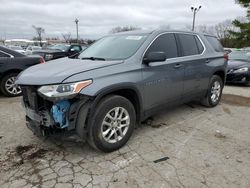 Salvage cars for sale from Copart Lexington, KY: 2021 Chevrolet Traverse LS