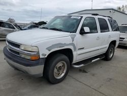 Salvage cars for sale from Copart Sacramento, CA: 2001 Chevrolet Tahoe K1500