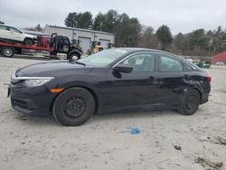 Salvage cars for sale from Copart Mendon, MA: 2016 Honda Civic LX