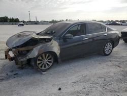 Salvage cars for sale from Copart Arcadia, FL: 2014 Honda Accord EXL