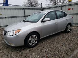 Hyundai Elantra salvage cars for sale: 2010 Hyundai Elantra Blue