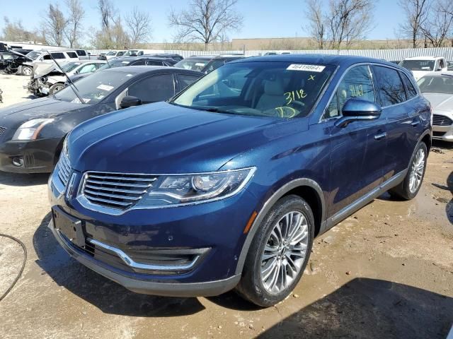 2017 Lincoln MKX Reserve