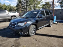 Salvage cars for sale from Copart Denver, CO: 2018 Subaru Forester 2.0XT Touring