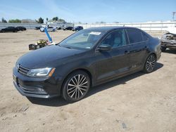 Salvage cars for sale from Copart Bakersfield, CA: 2016 Volkswagen Jetta Sport