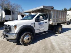 Vehiculos salvage en venta de Copart West Warren, MA: 2019 Ford F550 Super Duty