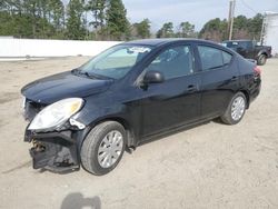 Salvage cars for sale at Seaford, DE auction: 2014 Nissan Versa S