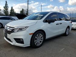 Honda Odyssey LX salvage cars for sale: 2020 Honda Odyssey LX