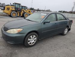 Salvage cars for sale at Dunn, NC auction: 2004 Toyota Camry LE