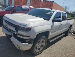 Chevrolet Silverado k1500 ltz salvage cars for sale: 2018 Chevrolet Silverado K1500 LTZ