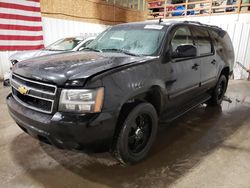 Chevrolet Suburban k1500 ls salvage cars for sale: 2012 Chevrolet Suburban K1500 LS