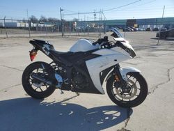 Salvage motorcycles for sale at Columbus, OH auction: 2017 Yamaha YZFR3 A
