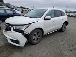 Acura salvage cars for sale: 2019 Acura MDX