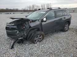 Salvage cars for sale at Barberton, OH auction: 2022 Toyota Rav4 XLE