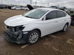 Salvage cars for sale from Copart Elgin, IL: 2019 Nissan Sentra S