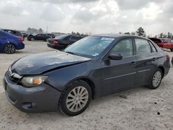 Salvage cars for sale at Houston, TX auction: 2011 Subaru Impreza 2.5I Premium