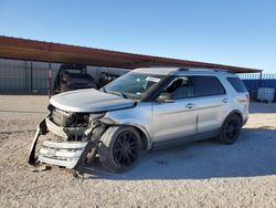 Salvage cars for sale at Andrews, TX auction: 2013 Ford Explorer XLT