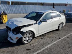 Salvage cars for sale at Van Nuys, CA auction: 2009 Mercedes-Benz C300