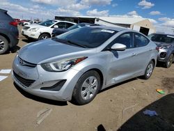 Hyundai Vehiculos salvage en venta: 2016 Hyundai Elantra SE