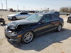 Mercedes-Benz C 300 4matic salvage cars for sale: 2013 Mercedes-Benz C 300 4matic