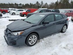 Salvage cars for sale from Copart Windham, ME: 2019 Subaru Impreza