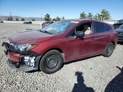Salvage cars for sale from Copart Reno, NV: 2019 Subaru Impreza