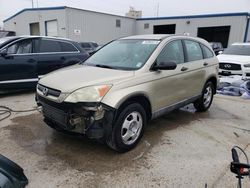 Salvage cars for sale at New Orleans, LA auction: 2008 Honda CR-V LX