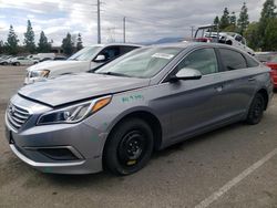 Hyundai Sonata SE salvage cars for sale: 2017 Hyundai Sonata SE