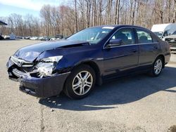 Honda salvage cars for sale: 2007 Honda Accord SE