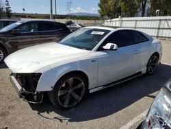 Salvage cars for sale from Copart Rancho Cucamonga, CA: 2014 Audi S5 Premium Plus