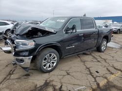 Salvage cars for sale at Woodhaven, MI auction: 2019 Dodge RAM 1500 Longhorn