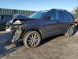 Salvage cars for sale from Copart Finksburg, MD: 2018 Jeep Cherokee Latitude