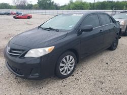 Salvage cars for sale from Copart San Antonio, TX: 2013 Toyota Corolla Base