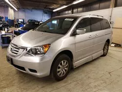 Salvage cars for sale at Wheeling, IL auction: 2008 Honda Odyssey EXL